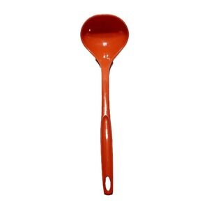 Vtg Foley Orange Plastic Nylon Ladle 11.5"‎ Serving Soup Spoon Kitchen Tool USA